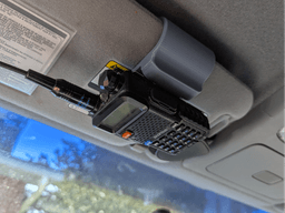 Baofeng универсална стойка за радио за сенник - стандарт 29 мм - снимка 4